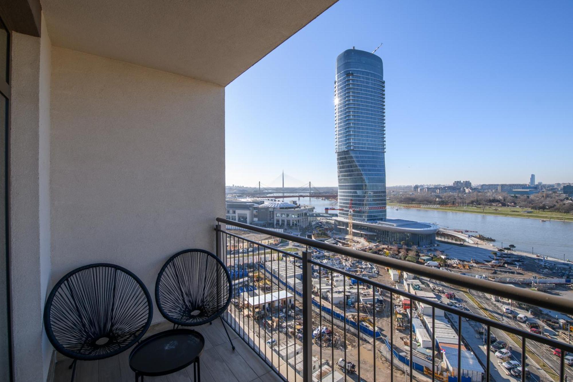 Belgrade Waterfront Residences - Beograd Na Vodi 외부 사진